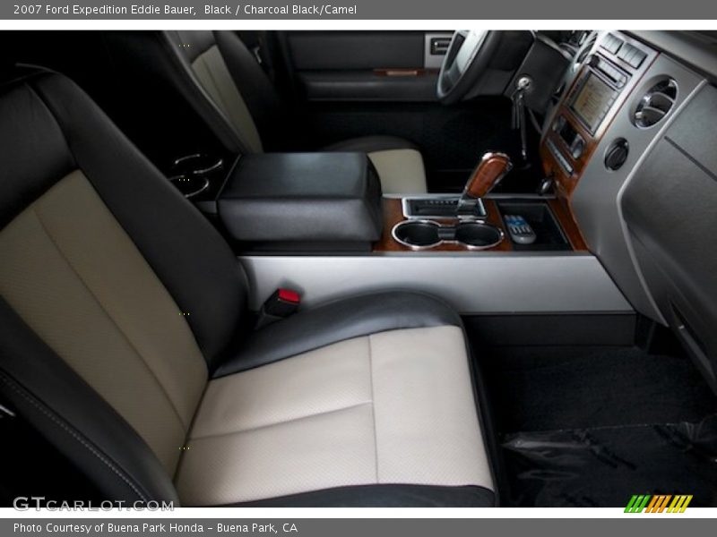 Black / Charcoal Black/Camel 2007 Ford Expedition Eddie Bauer