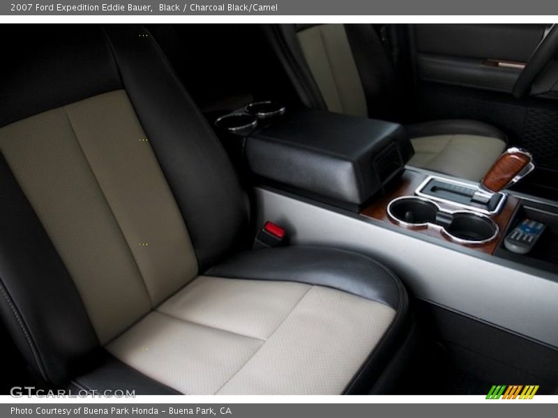 Black / Charcoal Black/Camel 2007 Ford Expedition Eddie Bauer