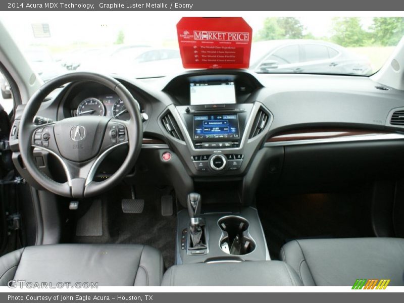 Graphite Luster Metallic / Ebony 2014 Acura MDX Technology