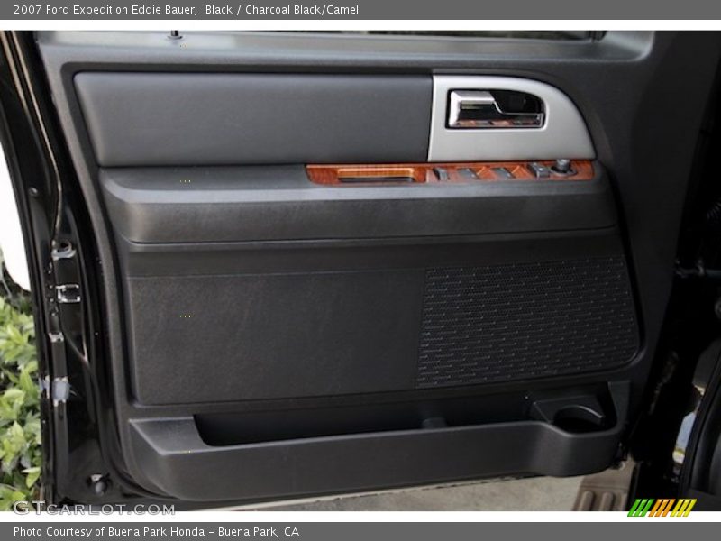 Black / Charcoal Black/Camel 2007 Ford Expedition Eddie Bauer