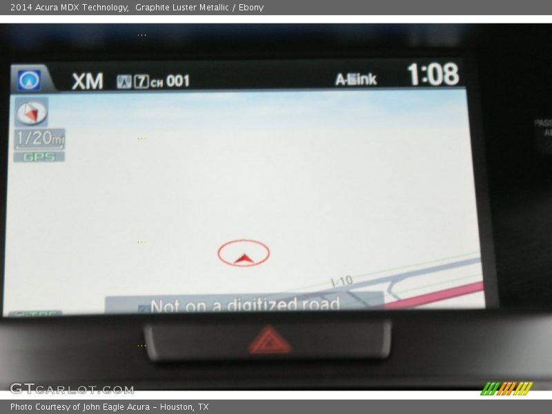 Graphite Luster Metallic / Ebony 2014 Acura MDX Technology