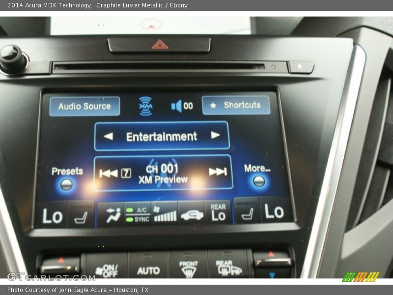 Graphite Luster Metallic / Ebony 2014 Acura MDX Technology