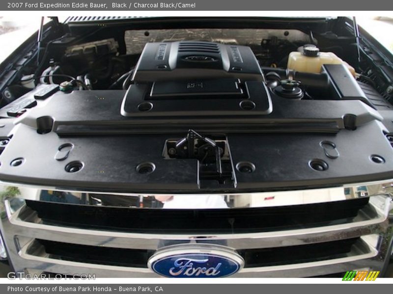 Black / Charcoal Black/Camel 2007 Ford Expedition Eddie Bauer