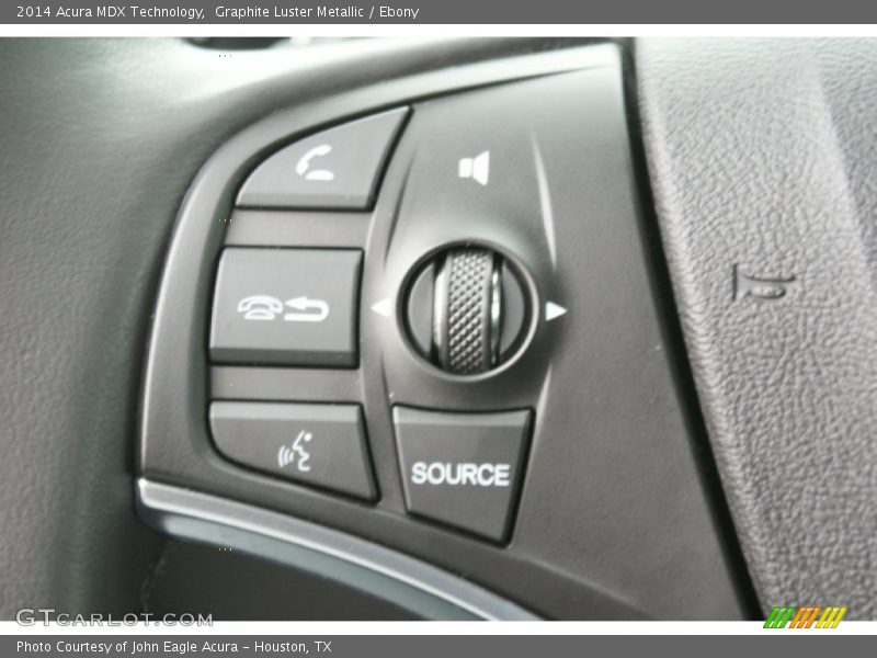 Graphite Luster Metallic / Ebony 2014 Acura MDX Technology