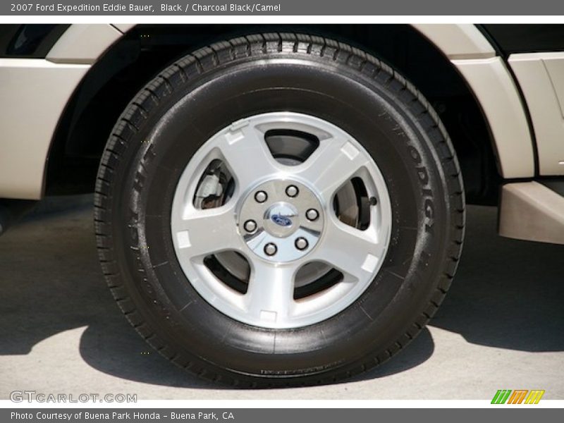 Black / Charcoal Black/Camel 2007 Ford Expedition Eddie Bauer