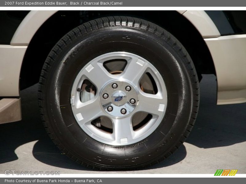 Black / Charcoal Black/Camel 2007 Ford Expedition Eddie Bauer