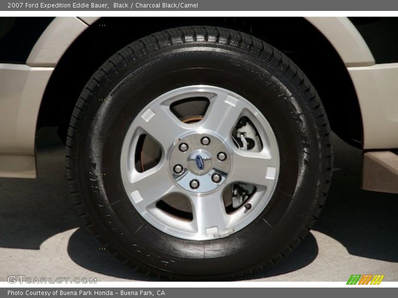 Black / Charcoal Black/Camel 2007 Ford Expedition Eddie Bauer