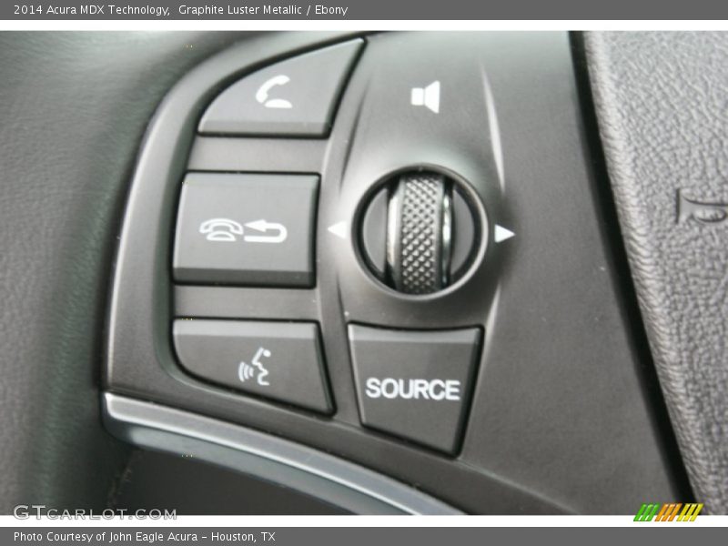 Graphite Luster Metallic / Ebony 2014 Acura MDX Technology