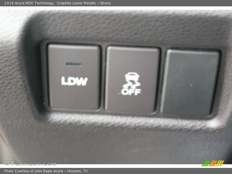 Graphite Luster Metallic / Ebony 2014 Acura MDX Technology