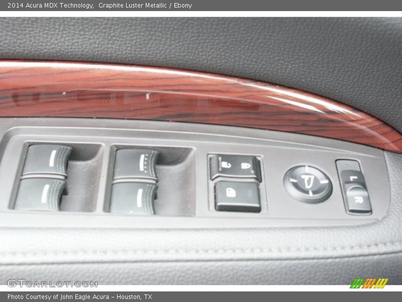 Graphite Luster Metallic / Ebony 2014 Acura MDX Technology