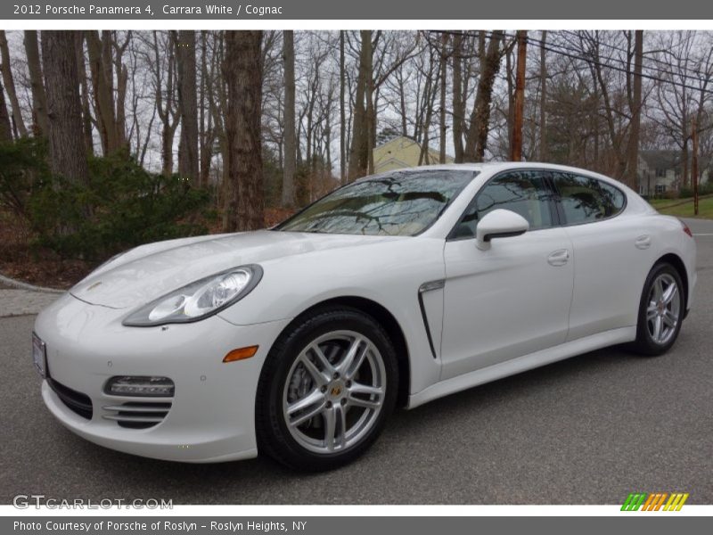 Carrara White / Cognac 2012 Porsche Panamera 4