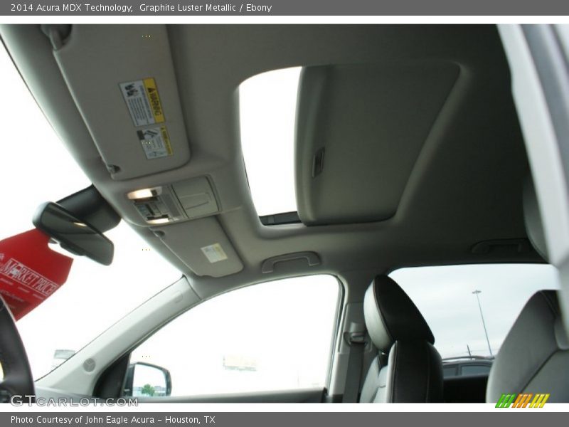 Graphite Luster Metallic / Ebony 2014 Acura MDX Technology
