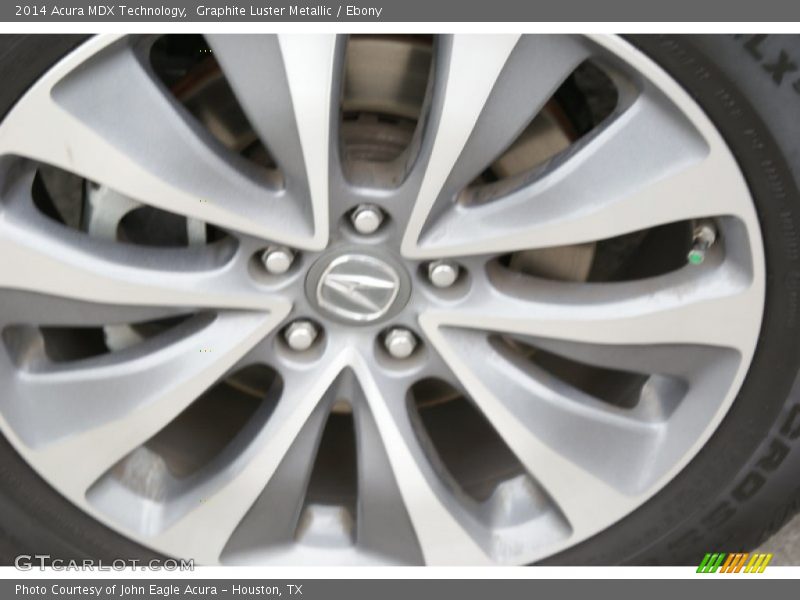 Graphite Luster Metallic / Ebony 2014 Acura MDX Technology