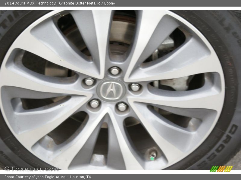Graphite Luster Metallic / Ebony 2014 Acura MDX Technology