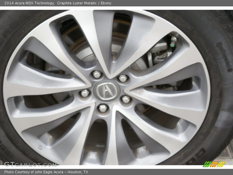 Graphite Luster Metallic / Ebony 2014 Acura MDX Technology