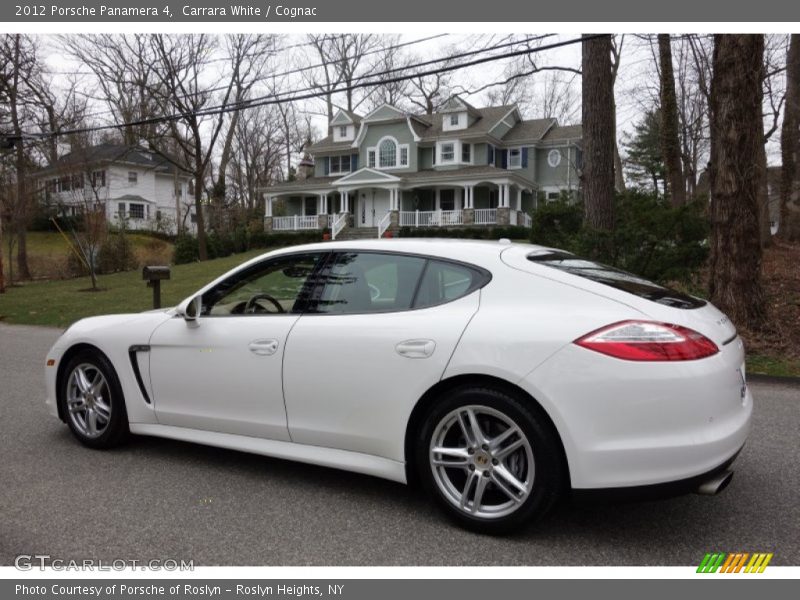 Carrara White / Cognac 2012 Porsche Panamera 4