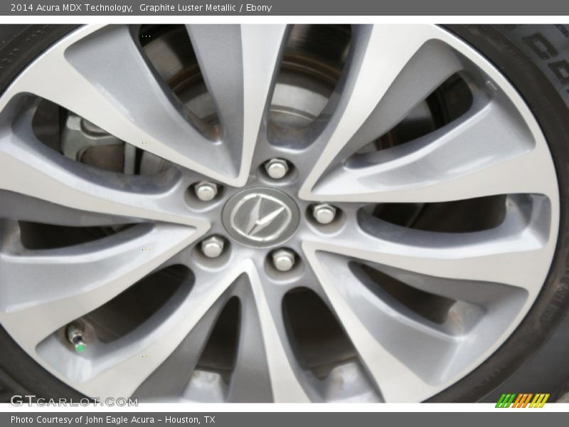 Graphite Luster Metallic / Ebony 2014 Acura MDX Technology