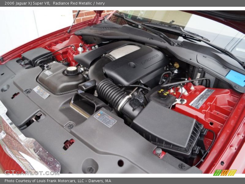 Radiance Red Metallic / Ivory 2006 Jaguar XJ Super V8