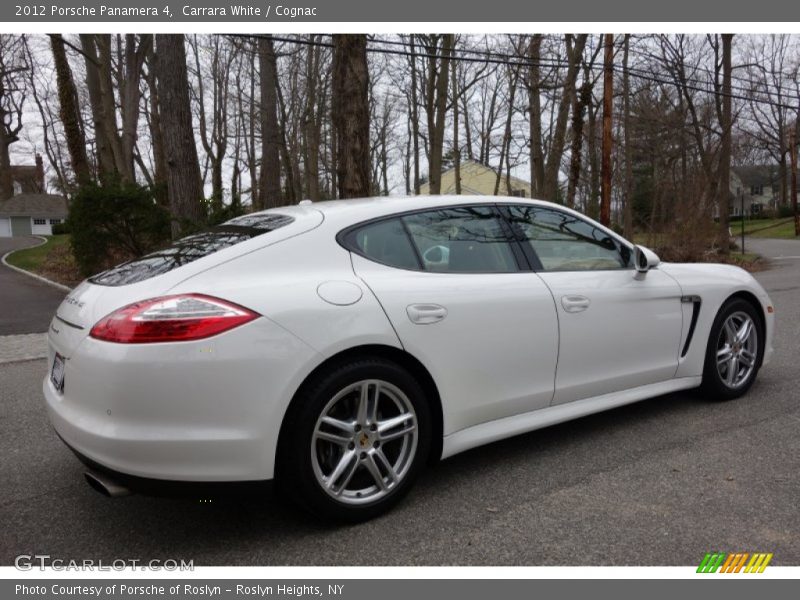 Carrara White / Cognac 2012 Porsche Panamera 4