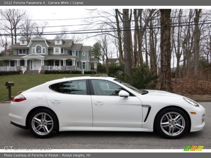 Carrara White / Cognac 2012 Porsche Panamera 4