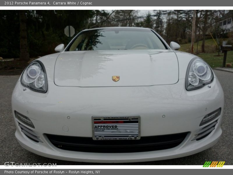 Carrara White / Cognac 2012 Porsche Panamera 4