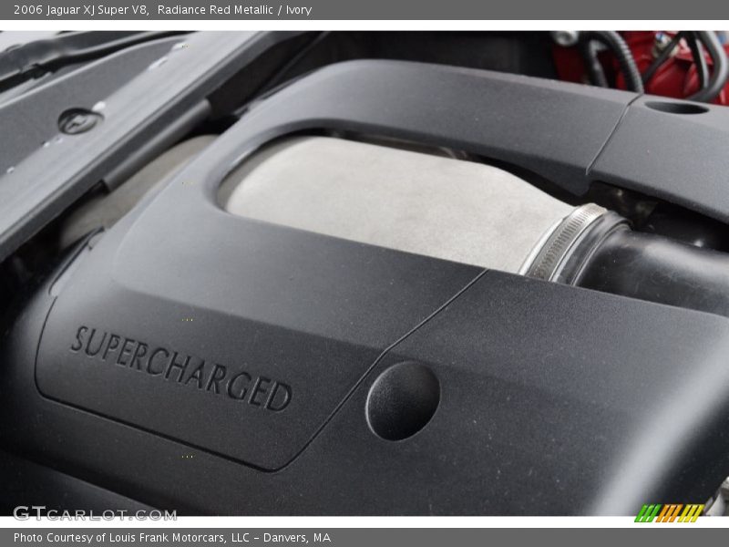 Radiance Red Metallic / Ivory 2006 Jaguar XJ Super V8