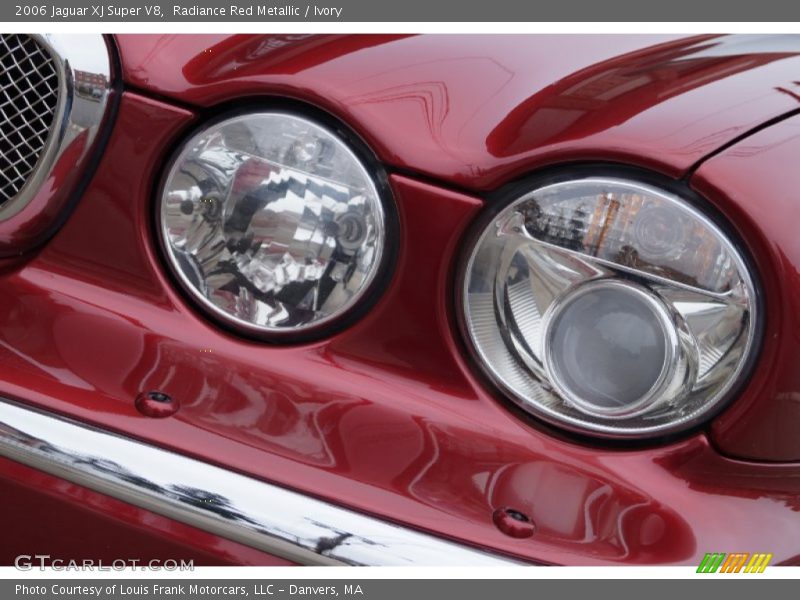 Radiance Red Metallic / Ivory 2006 Jaguar XJ Super V8