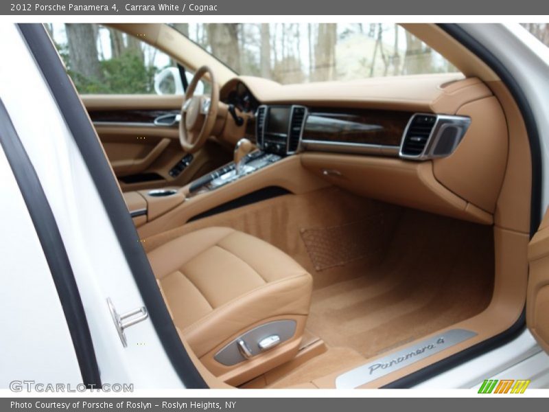 Carrara White / Cognac 2012 Porsche Panamera 4