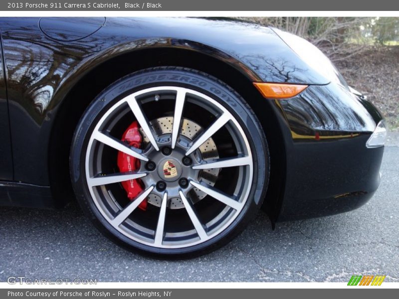 Black / Black 2013 Porsche 911 Carrera S Cabriolet