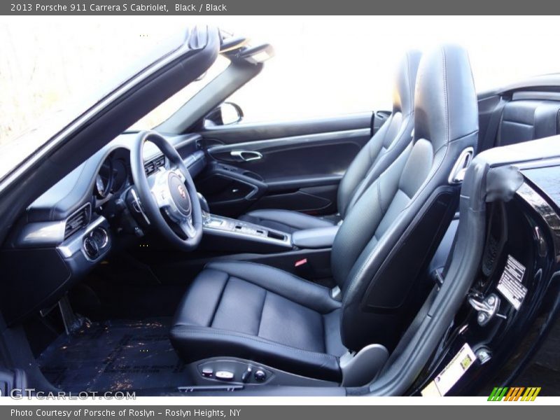 Black / Black 2013 Porsche 911 Carrera S Cabriolet