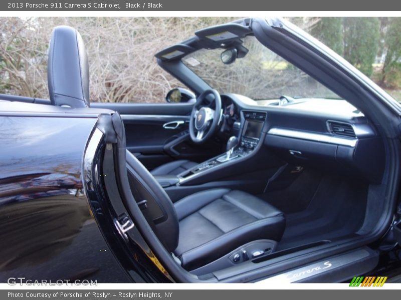 Black / Black 2013 Porsche 911 Carrera S Cabriolet