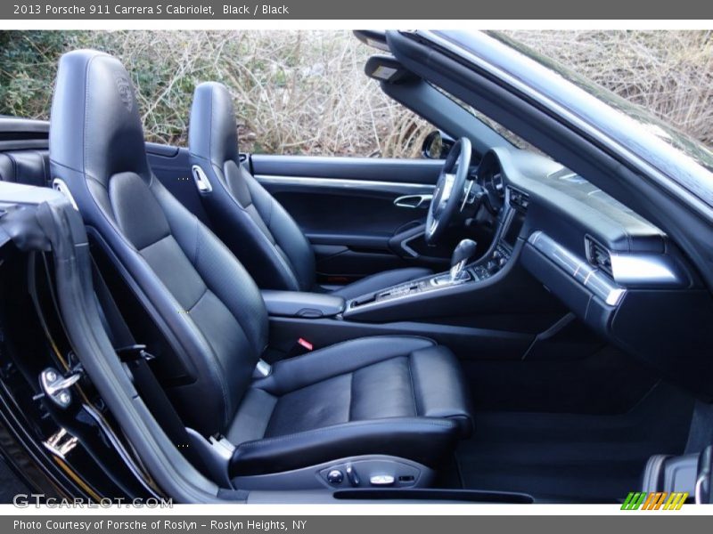 Black / Black 2013 Porsche 911 Carrera S Cabriolet