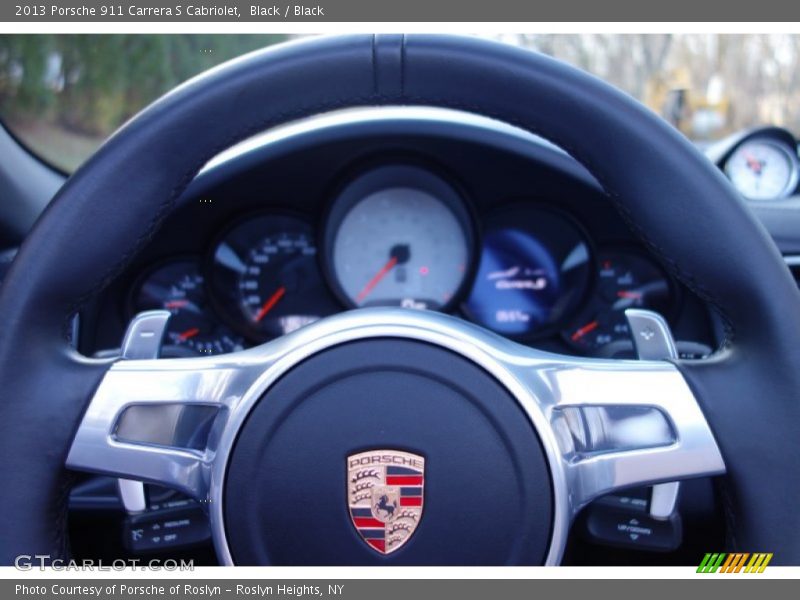 Black / Black 2013 Porsche 911 Carrera S Cabriolet