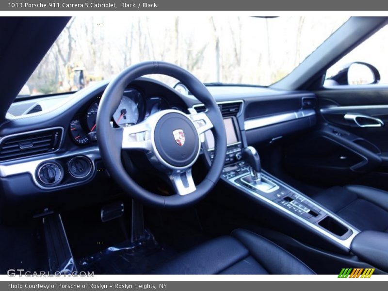 Black / Black 2013 Porsche 911 Carrera S Cabriolet
