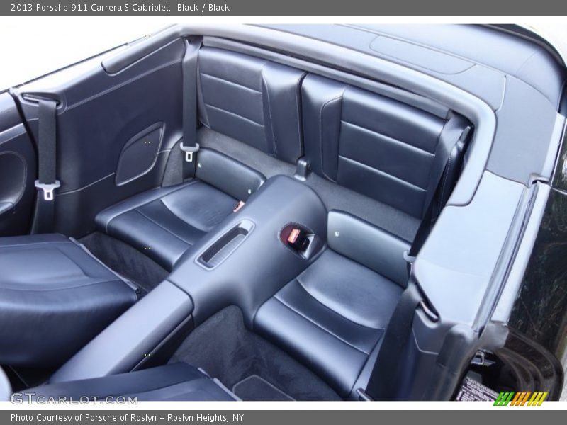 Black / Black 2013 Porsche 911 Carrera S Cabriolet
