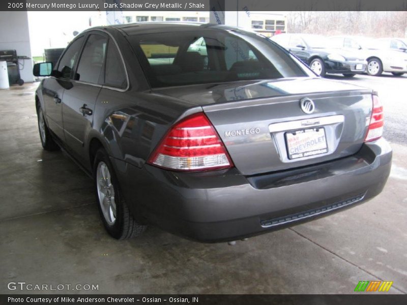 Dark Shadow Grey Metallic / Shale 2005 Mercury Montego Luxury