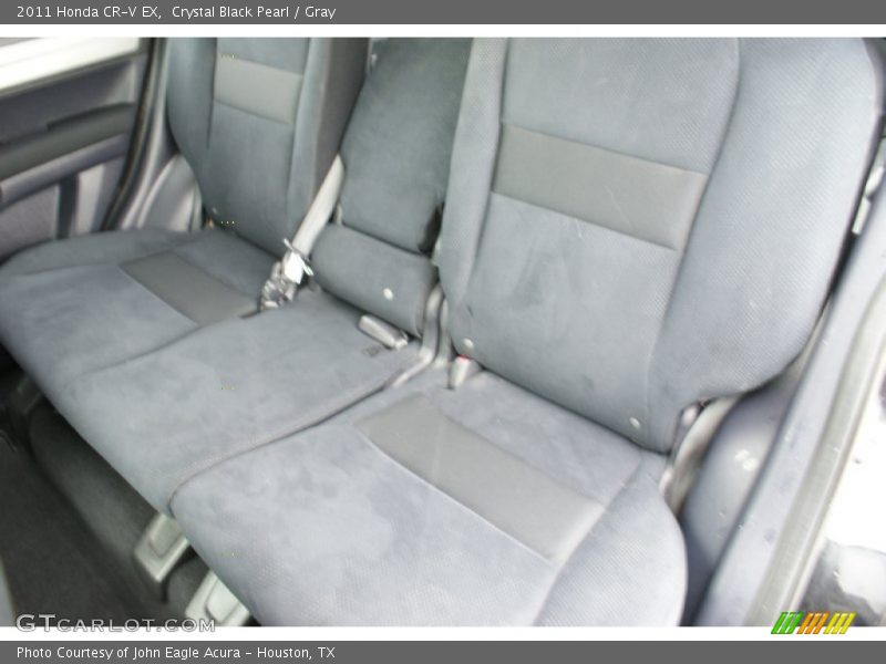 Crystal Black Pearl / Gray 2011 Honda CR-V EX