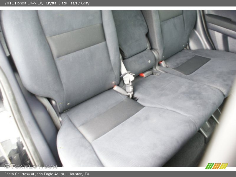 Crystal Black Pearl / Gray 2011 Honda CR-V EX