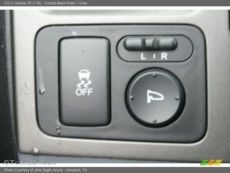 Crystal Black Pearl / Gray 2011 Honda CR-V EX