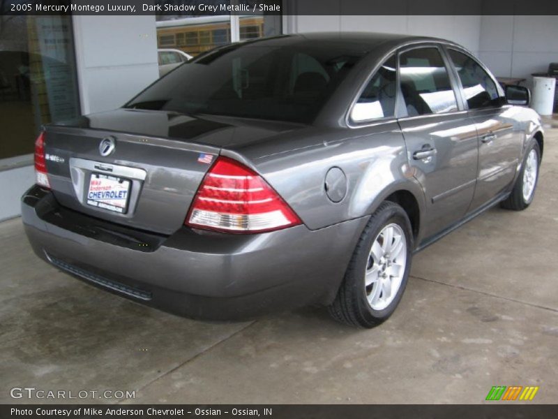 Dark Shadow Grey Metallic / Shale 2005 Mercury Montego Luxury