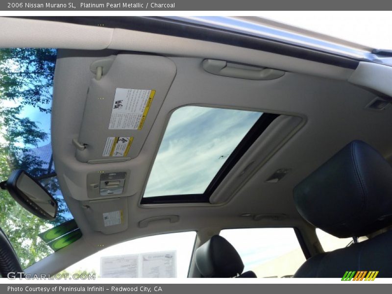 Platinum Pearl Metallic / Charcoal 2006 Nissan Murano SL