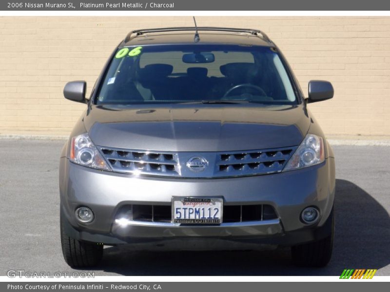 Platinum Pearl Metallic / Charcoal 2006 Nissan Murano SL