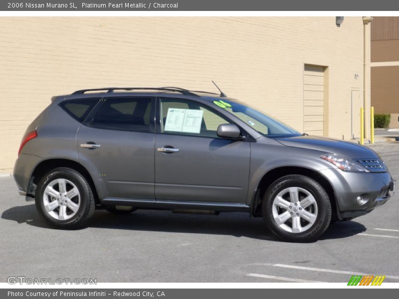 Platinum Pearl Metallic / Charcoal 2006 Nissan Murano SL