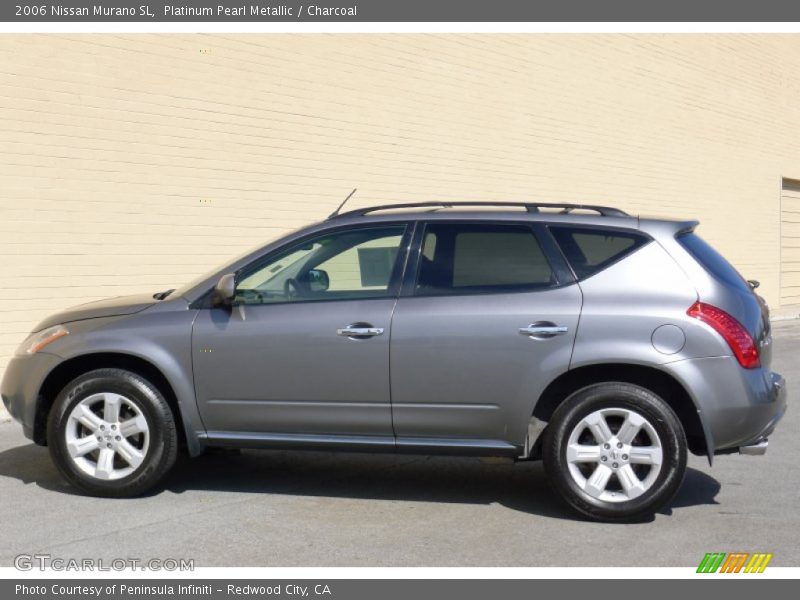 Platinum Pearl Metallic / Charcoal 2006 Nissan Murano SL