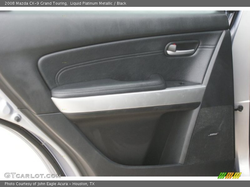 Liquid Platinum Metallic / Black 2008 Mazda CX-9 Grand Touring
