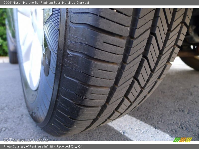 Platinum Pearl Metallic / Charcoal 2006 Nissan Murano SL