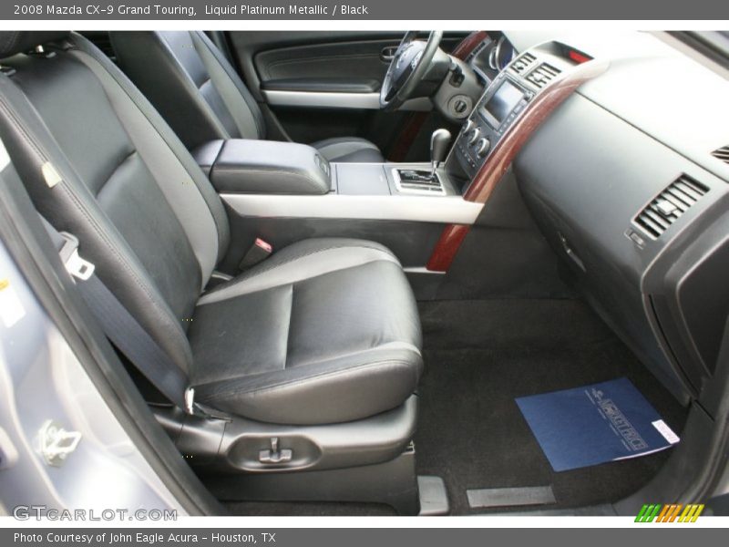 Liquid Platinum Metallic / Black 2008 Mazda CX-9 Grand Touring