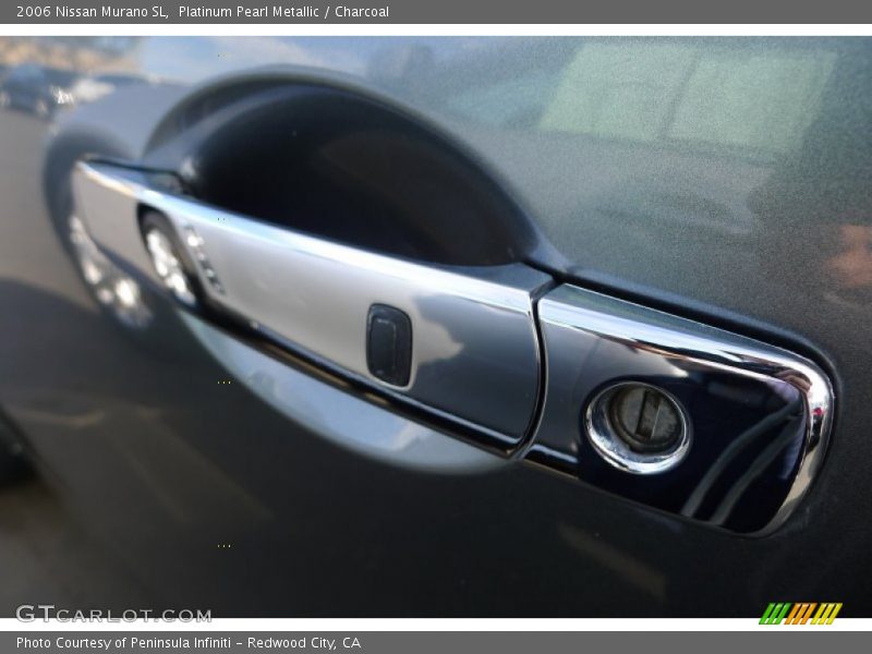 Platinum Pearl Metallic / Charcoal 2006 Nissan Murano SL