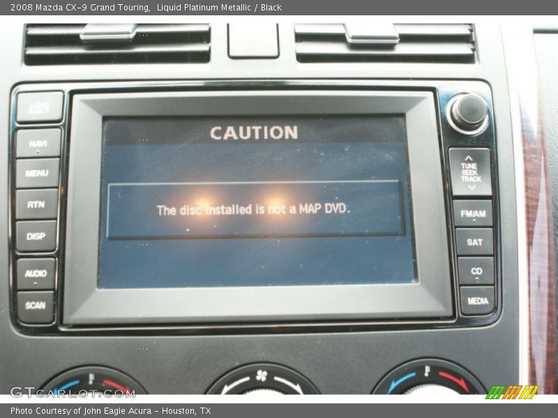 Liquid Platinum Metallic / Black 2008 Mazda CX-9 Grand Touring