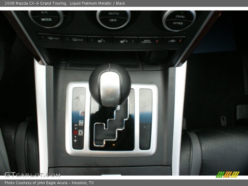 Liquid Platinum Metallic / Black 2008 Mazda CX-9 Grand Touring
